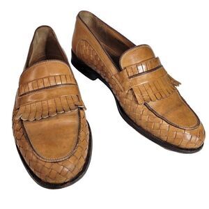 E.T. Wright Masters Collection Men's Leather Loafers (Size 9D)